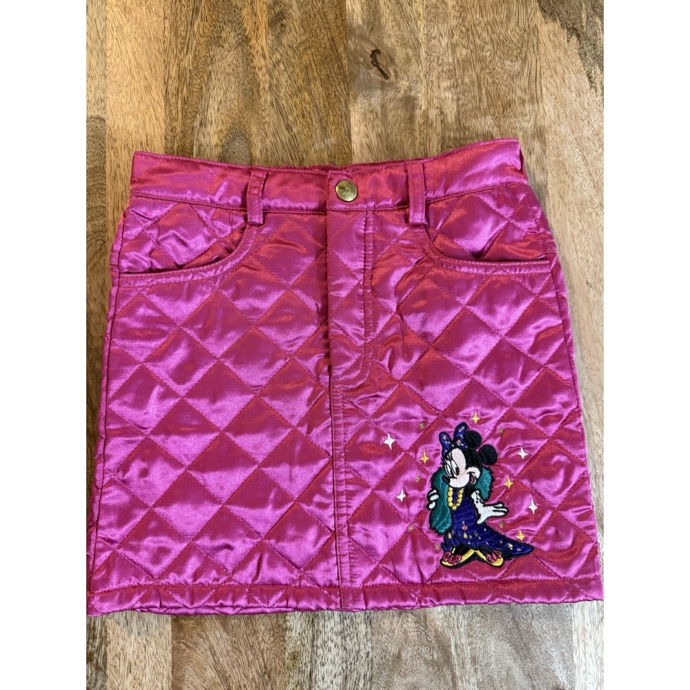 The Disney Store Girls Skirt 5/6– Metallic Pink